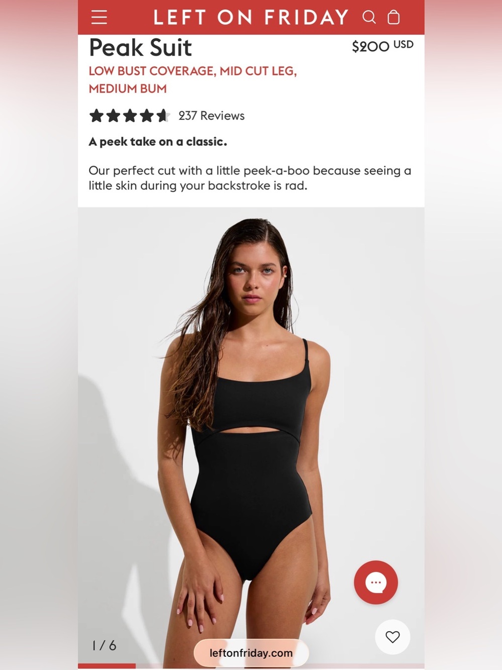 LEFT ON FRIDAY Swimsuit